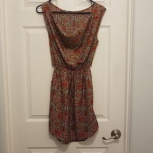 Peek a boo back dress